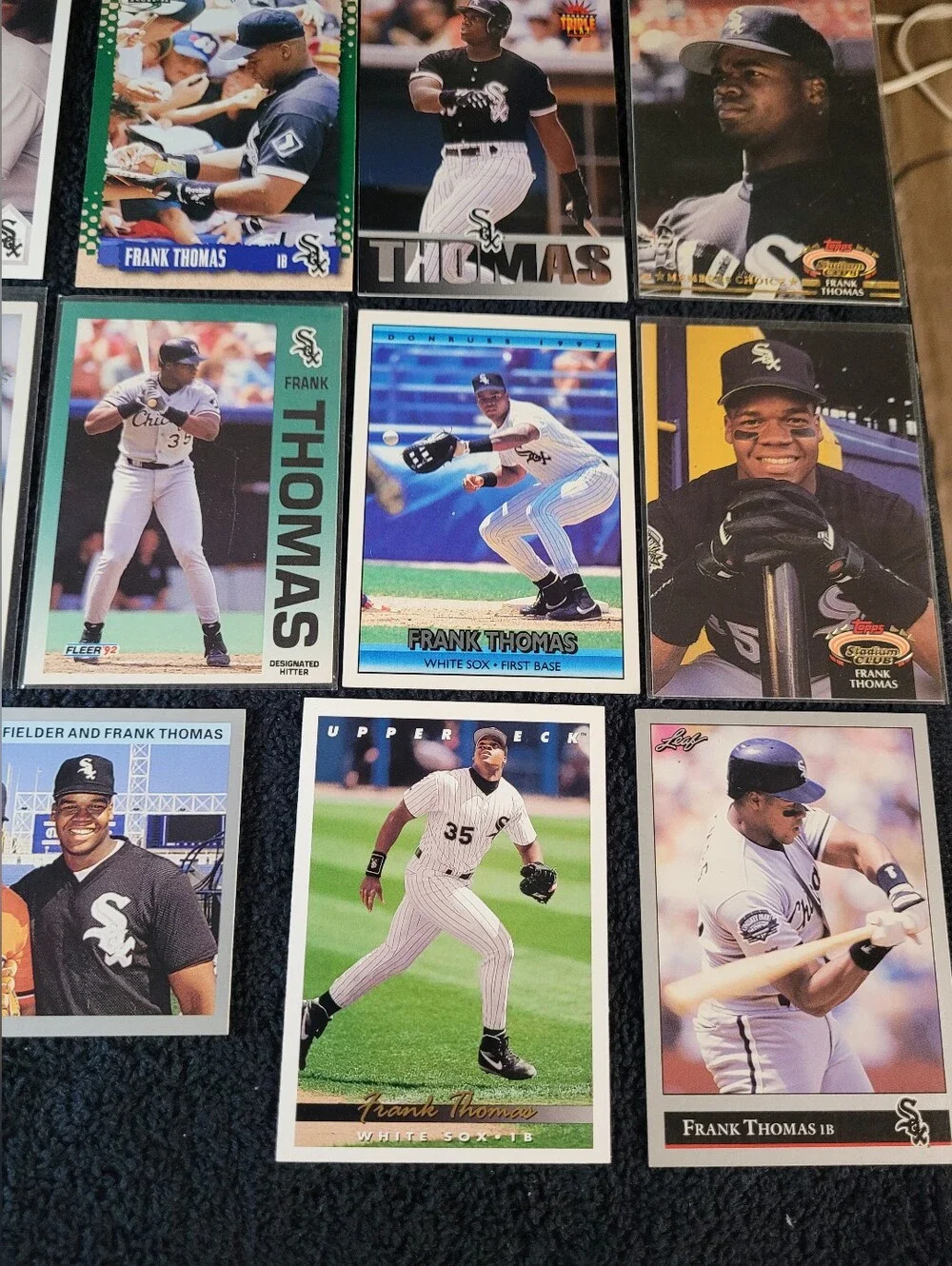 Frank Thomas Trading Card Lot